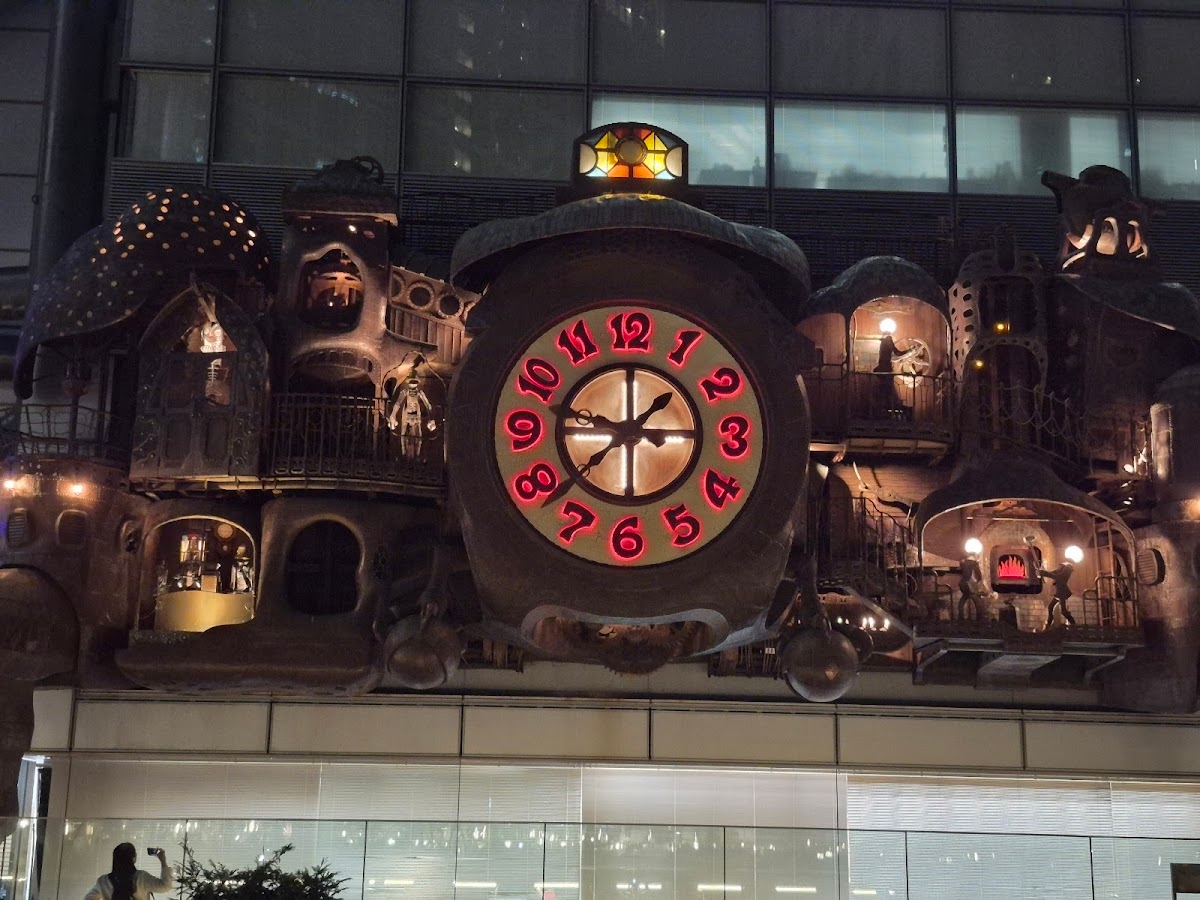 Studio Ghibli clock