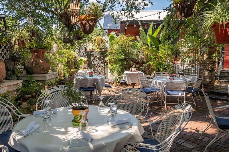 Cortesse''s Bistro and Flamingo Room Piano Bar - st. augustine • restaurant with a biophilic design