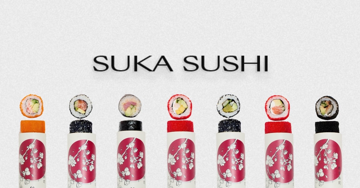 SUKA SUSHI - tube push pop sushi