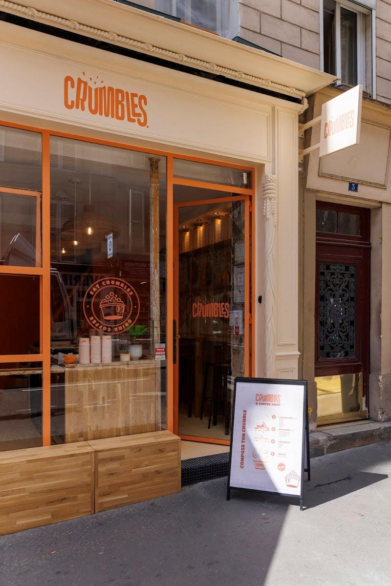 CRUMBLES. Coffeeshop - crumbles crème brûlée