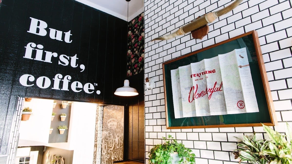 Alfred Coffee Melrose Place.