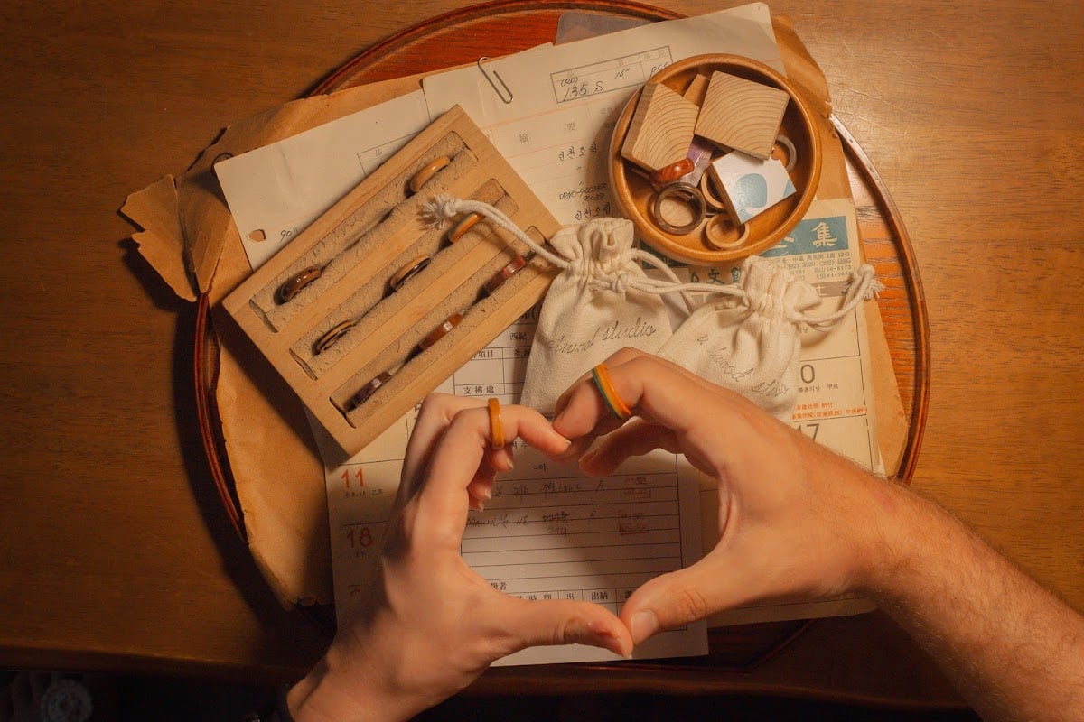 Wetwood Studio - Hongdae Ring Making - Wood ring making workshop