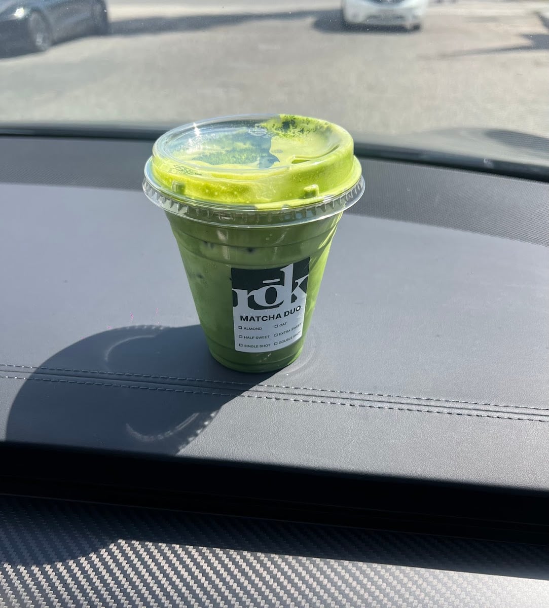 rōk coffee and tea - matcha duo