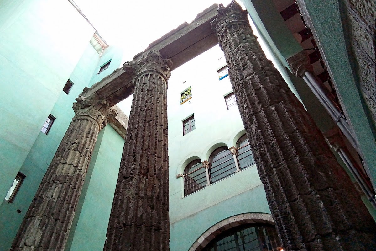 Templo de Augusto. Museu de Historia de Barcelona