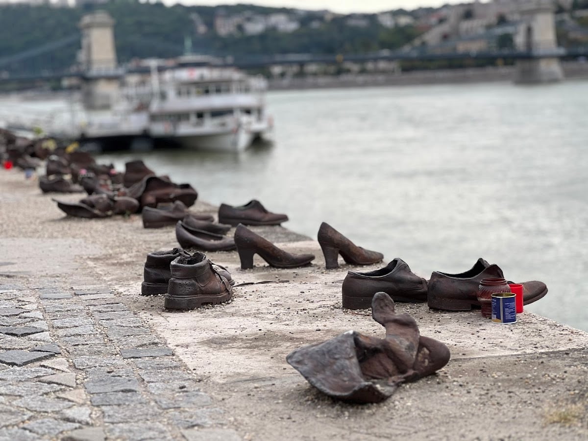 Shoes on the Danube Bank
