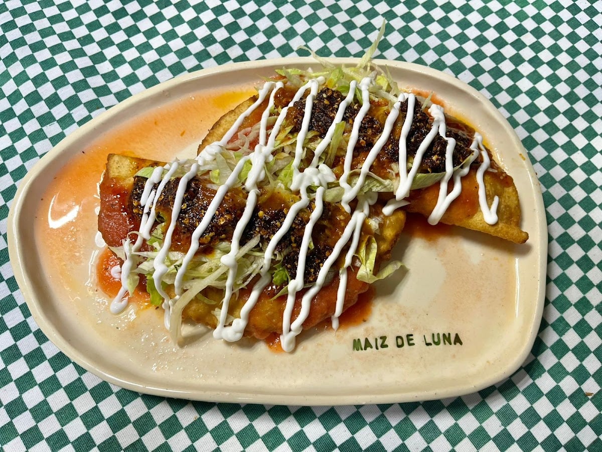 Maíz de luna - Quesadillas fritas veganas 🌱