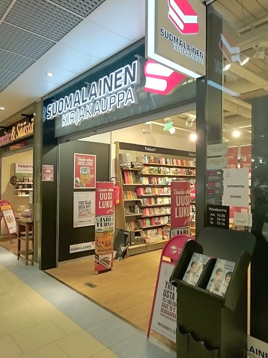 Suomalainen Kirjakauppa Tampere Kauppakeskus Koskikeskus