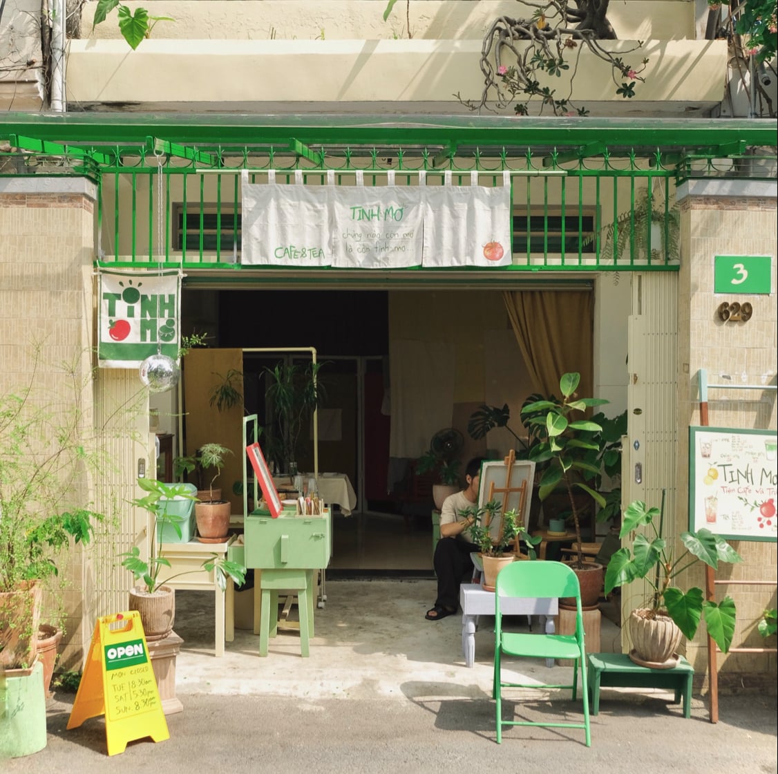 Tinh Mơ - Tiệm Cafe và Trà