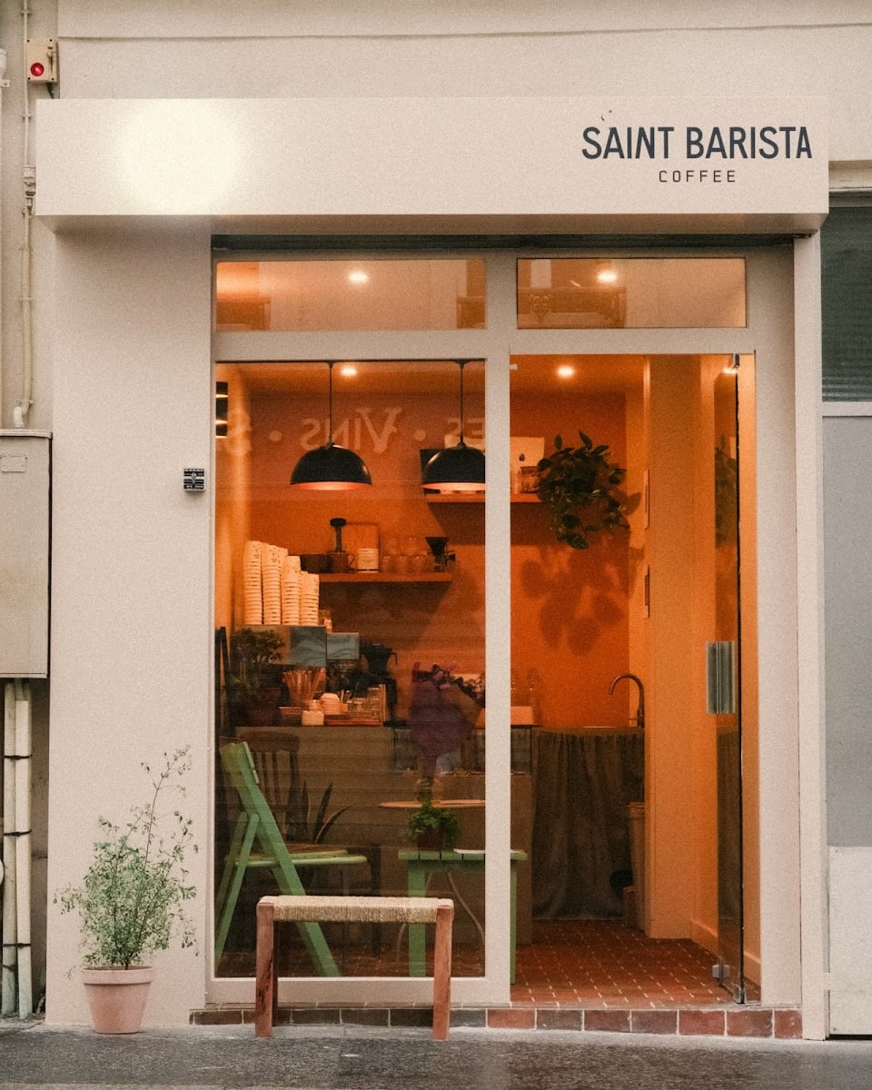Saint Barista Coffee - Perfect for a drink on the go. The owner is very nice as well. I highly recommend their matcha latte as well as the matcha cookie.