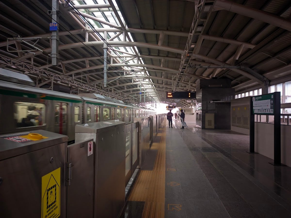 Kazipara Metro Station - Test note