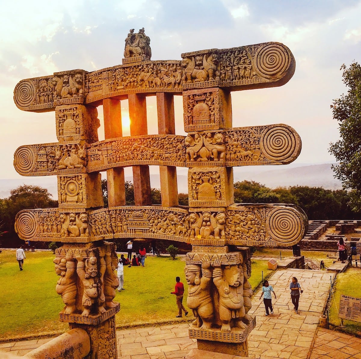 Sanchi Stupa No.1