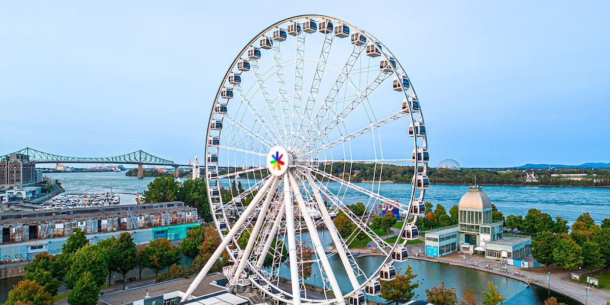 La Grande Roue de Montréal - Old Port Ferris Wheel with Views of Montreal