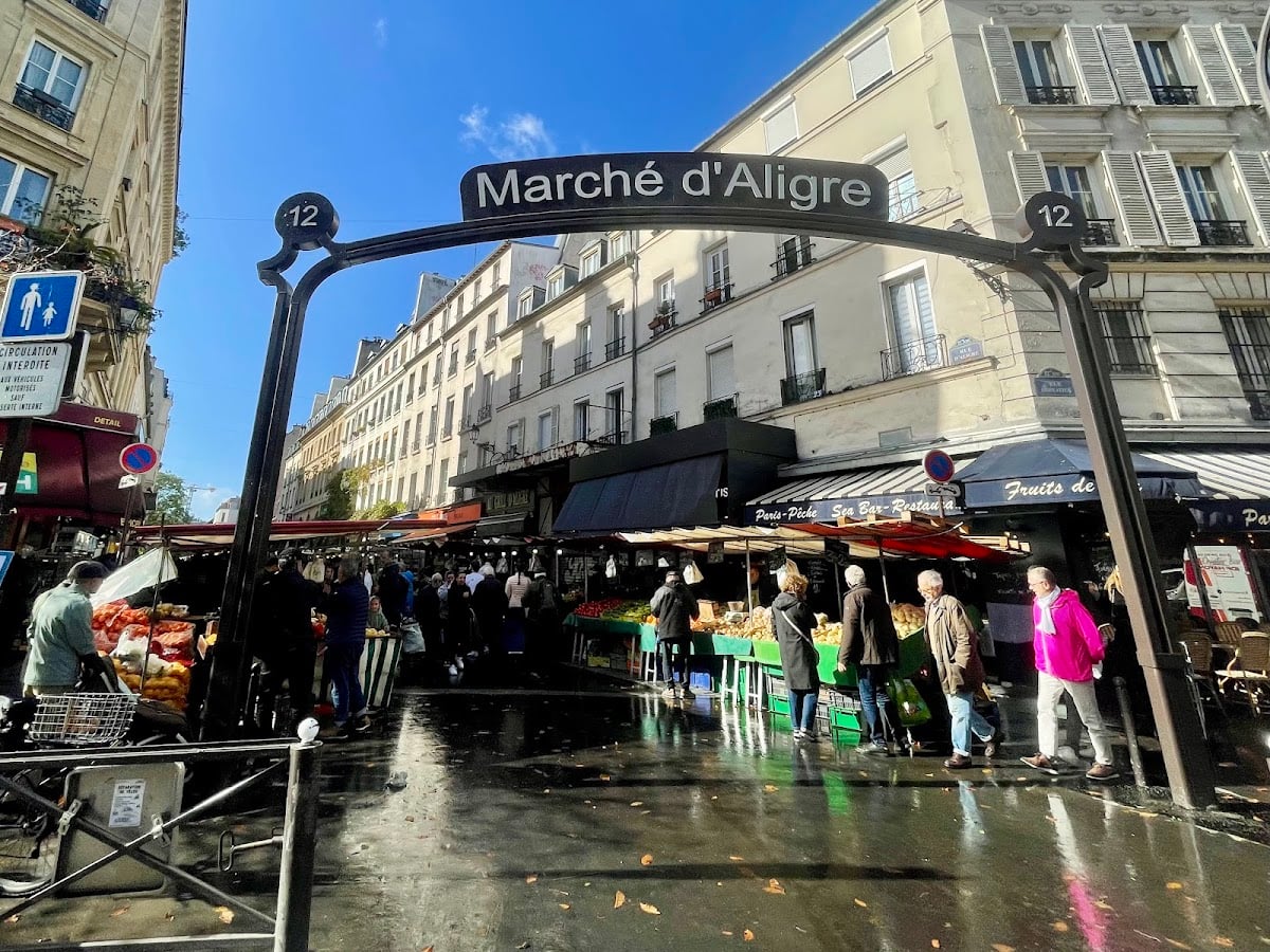 Rue d'Aligre flea market