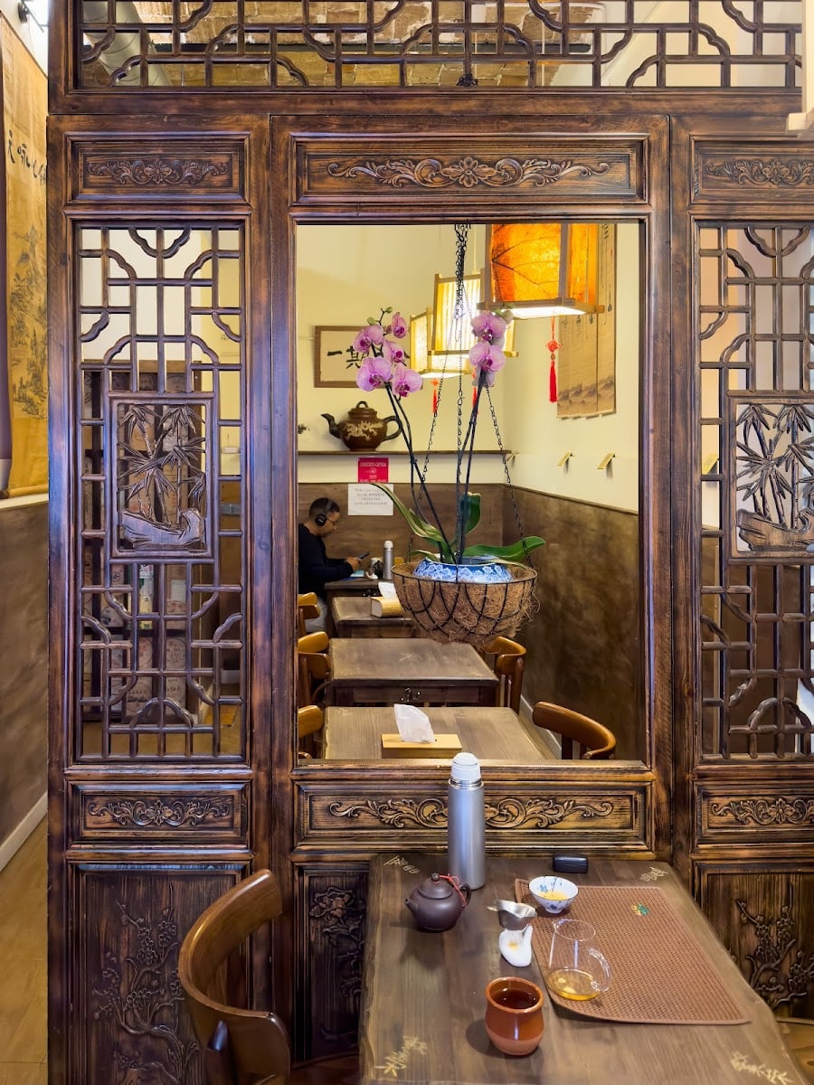 Interior de Té - cafetería japo monísima