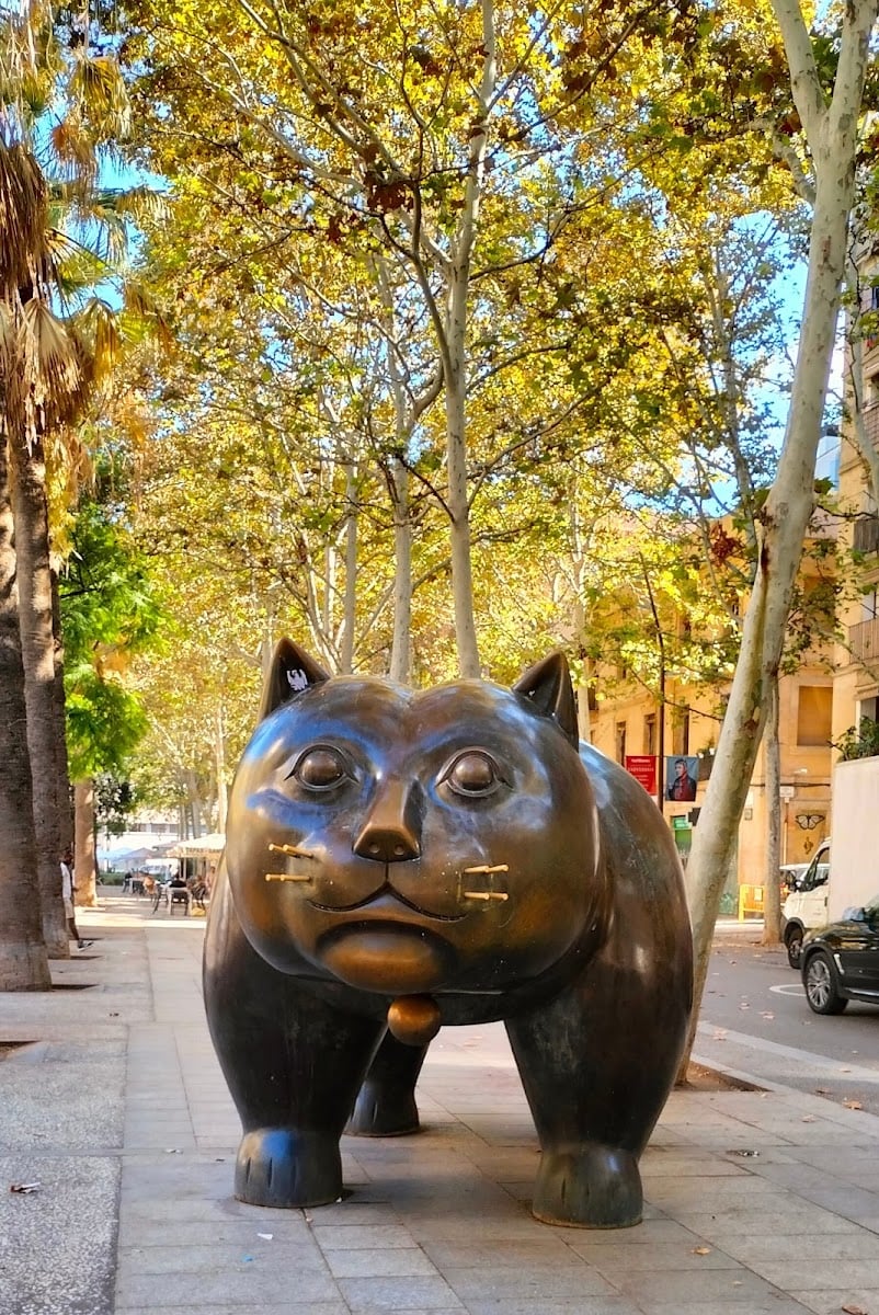El Gato de Botero - Barrio el Raval
