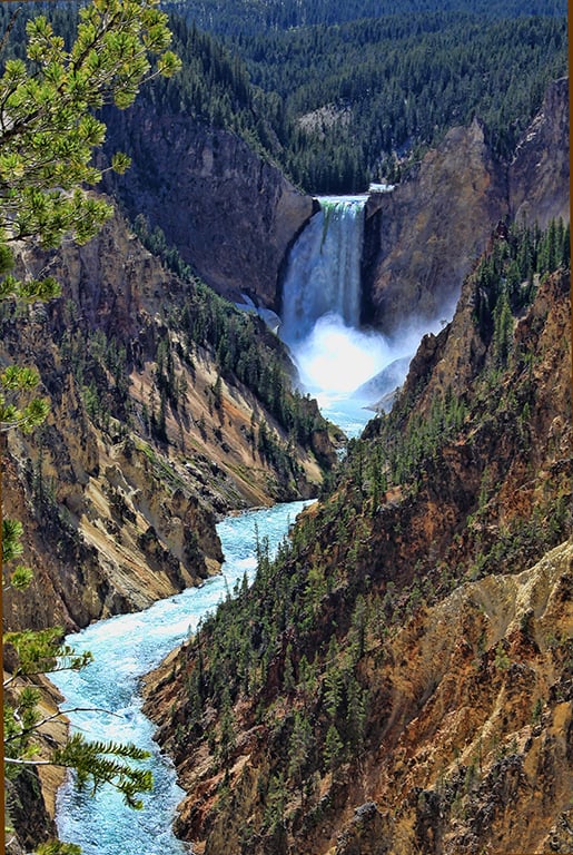 Upper Falls of the Yellowstone River