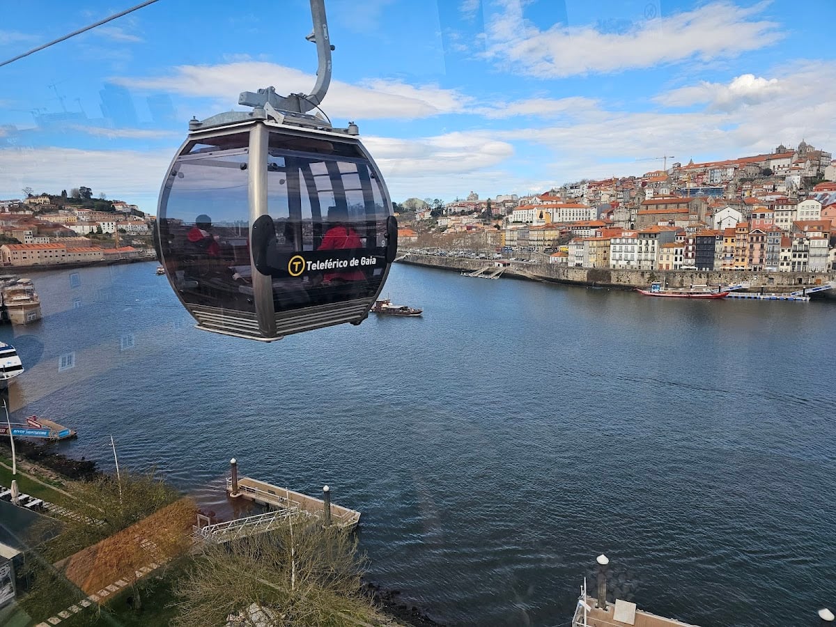 Gaia cable car - Cais de Gaia station - Cable car ride