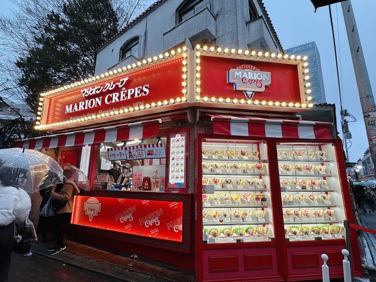 marion crêpes ハラジュクタケシタドオリミセ