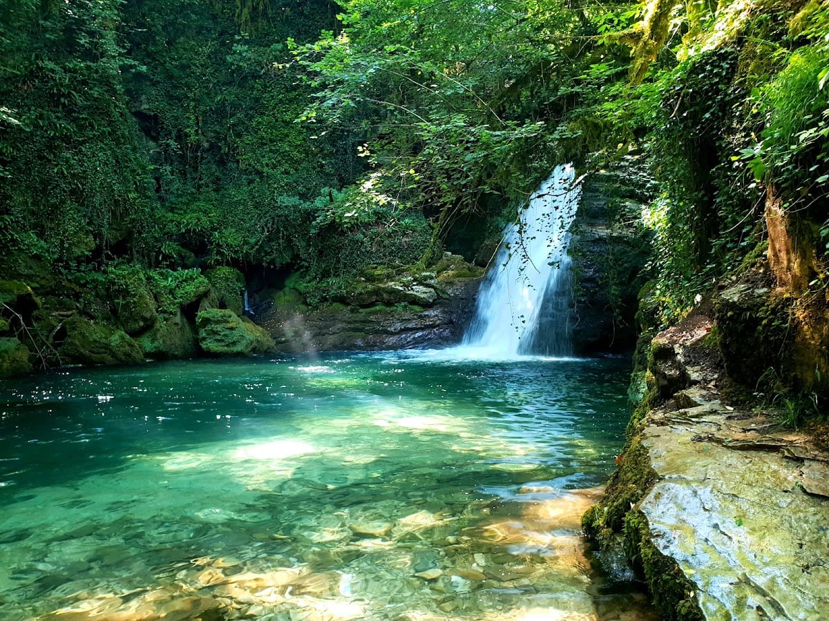 Cascata di Trevi nel Lazio