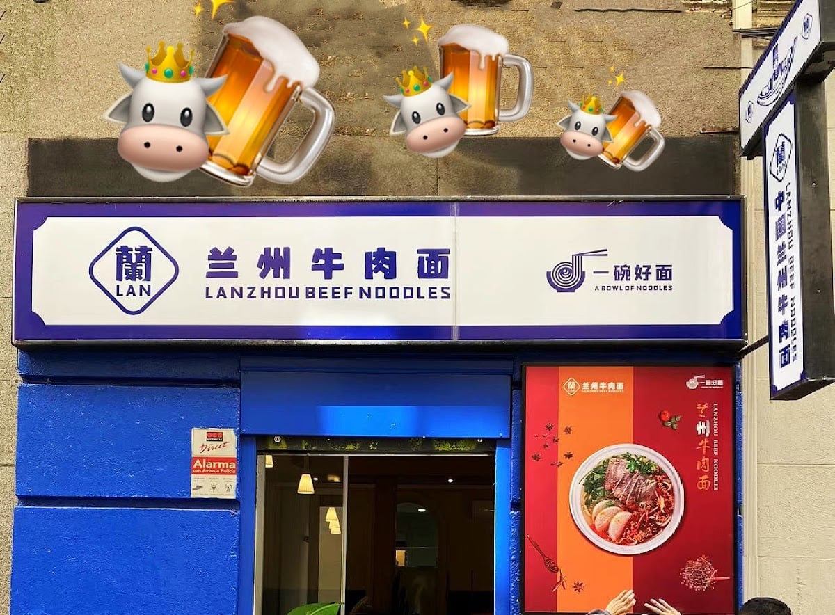 Lanzhou beef noodles - Chino, fideos caseros