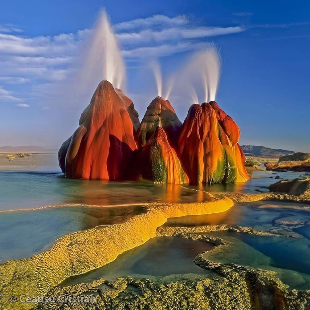 Fly Ranch Geyser - USA