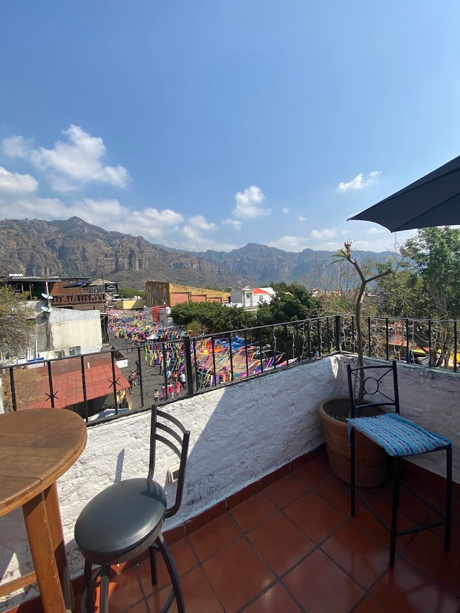 La terraza del tepozteco