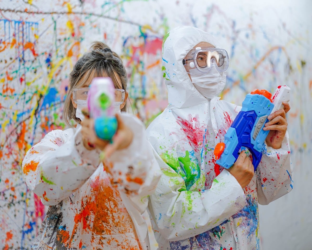 Action painting playground 