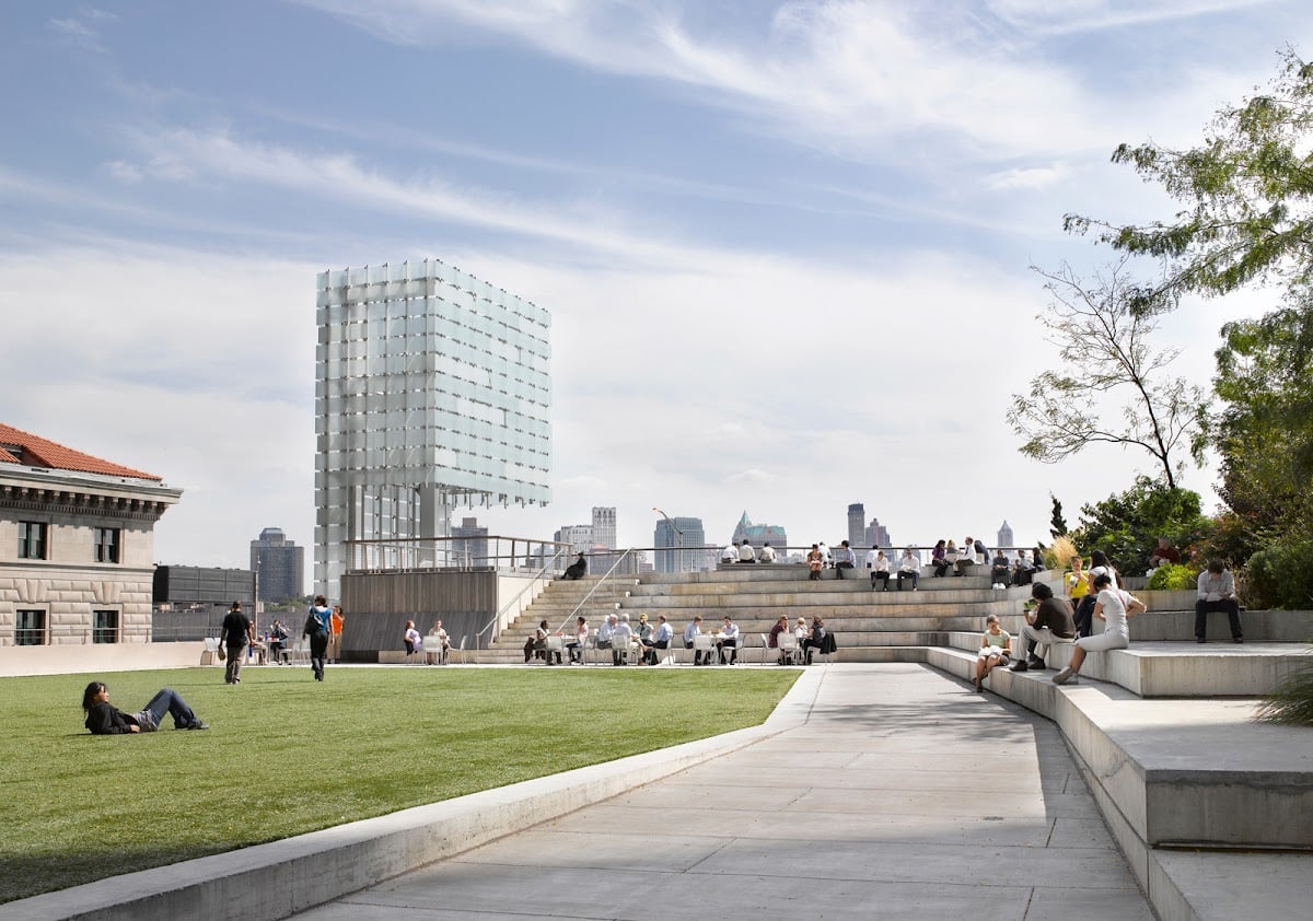 Elevated Acre - rooftop gratuito com vista para o East River
