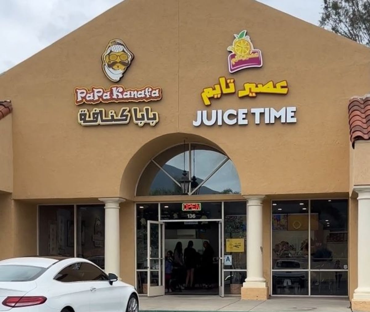 Juice Time & Papa Kanafa - San Diego - Yummy Dubai chocolate + Nutella Kanafa
