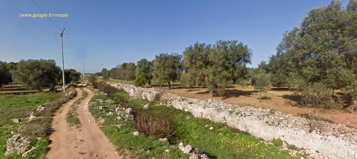 Fossato messapico tra Manduria e Oria