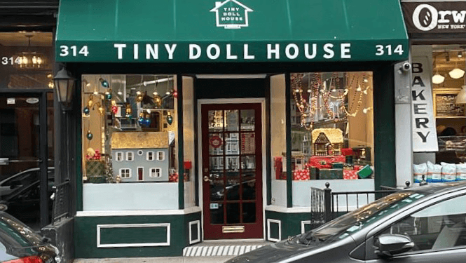 Tiny Doll House - sells miniature EVERYTHING