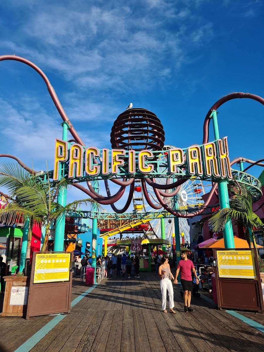Pacific Park on the Santa Monica Pier