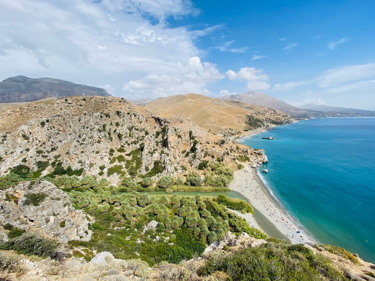 Preveli beach