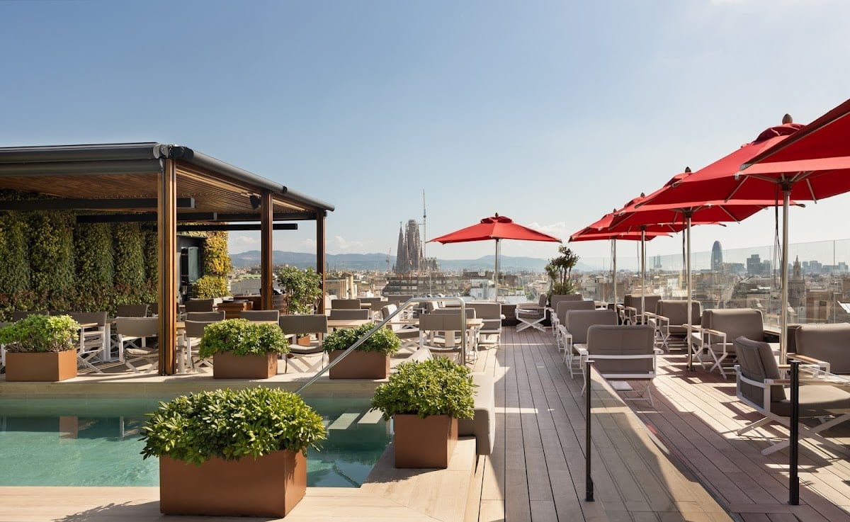 Hotel Majestic Barcelona - rooftop