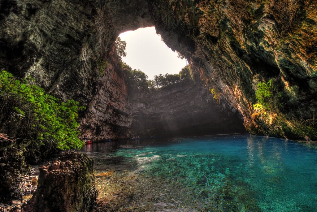 Melissani Cave