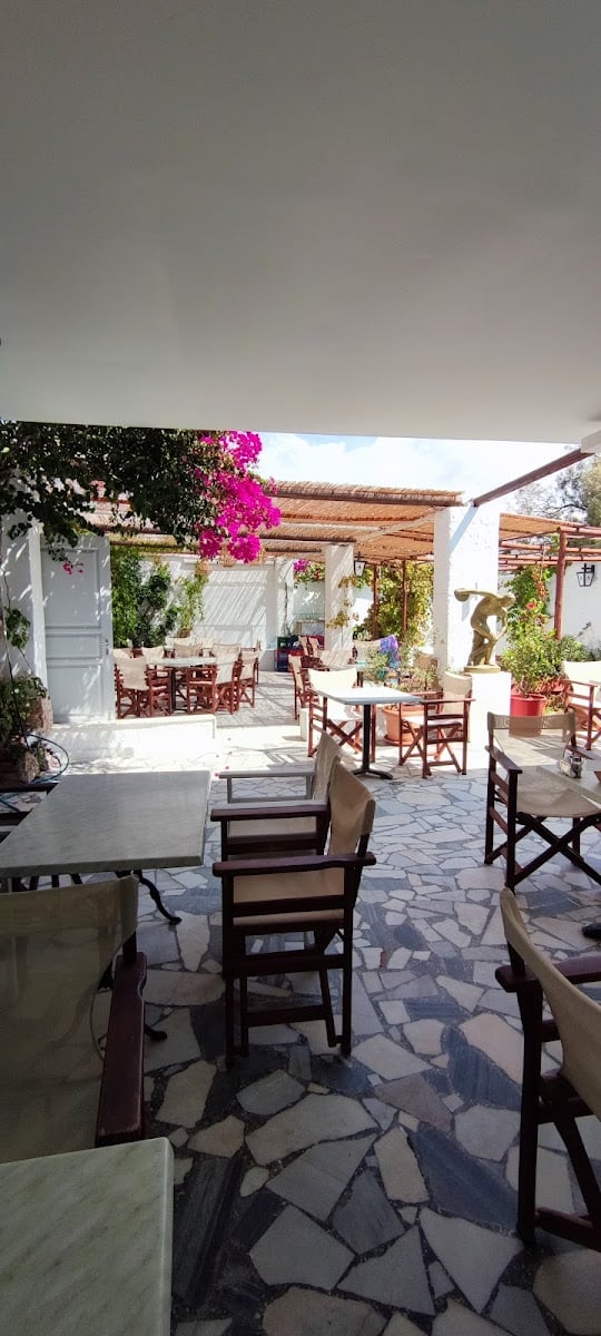 Paradise Restaurant Café - We paid €20 for a pair of sunbeds. It felt very local! Didn’t try the food but enjoyed the coffees. Went twice.