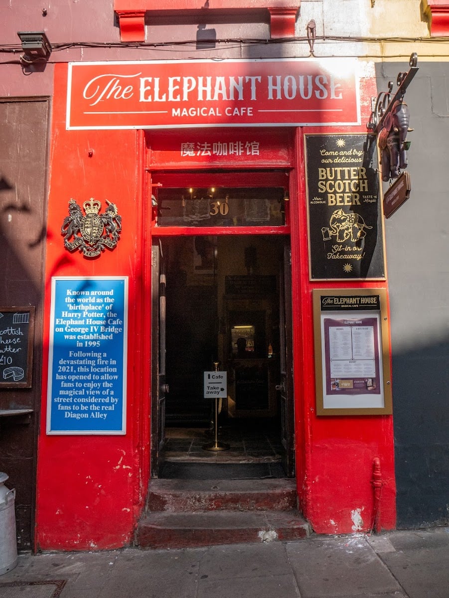 The Elephant House - ‘birthplace’ of Harry Potter