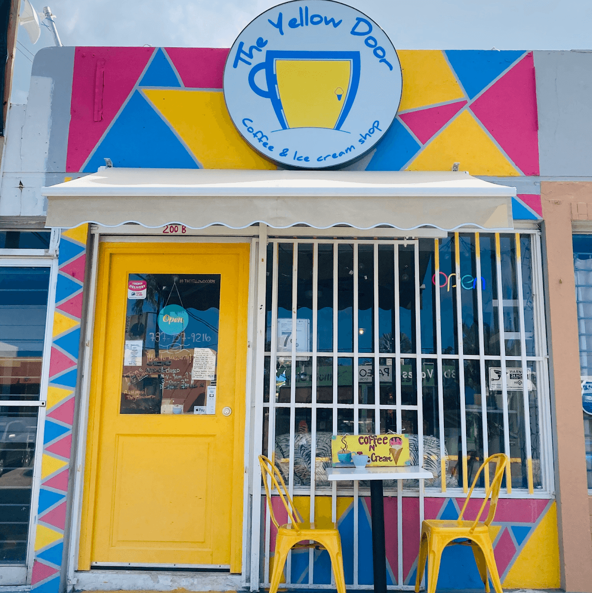 The Yellow Door, Coffee & Ice Cream Shop