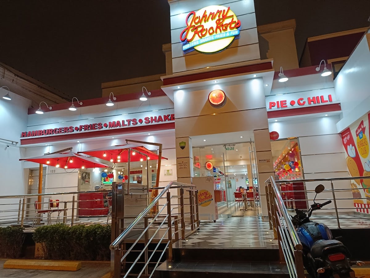Johnny Rockets - cuenta con opciones dentro de la carta