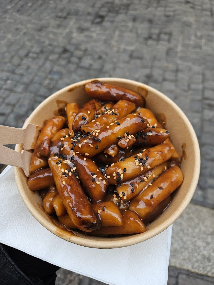 아줌마 떡볶이 - Ajumma Tteokbokki - Street Food Coreano - Streetfood