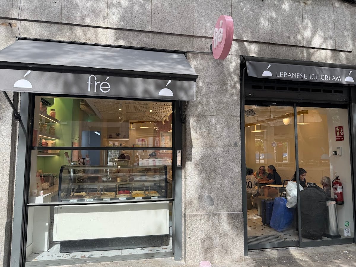 Fré | Heladería Artesanal Libanesa en Madrid - Helado Ashta pistacho