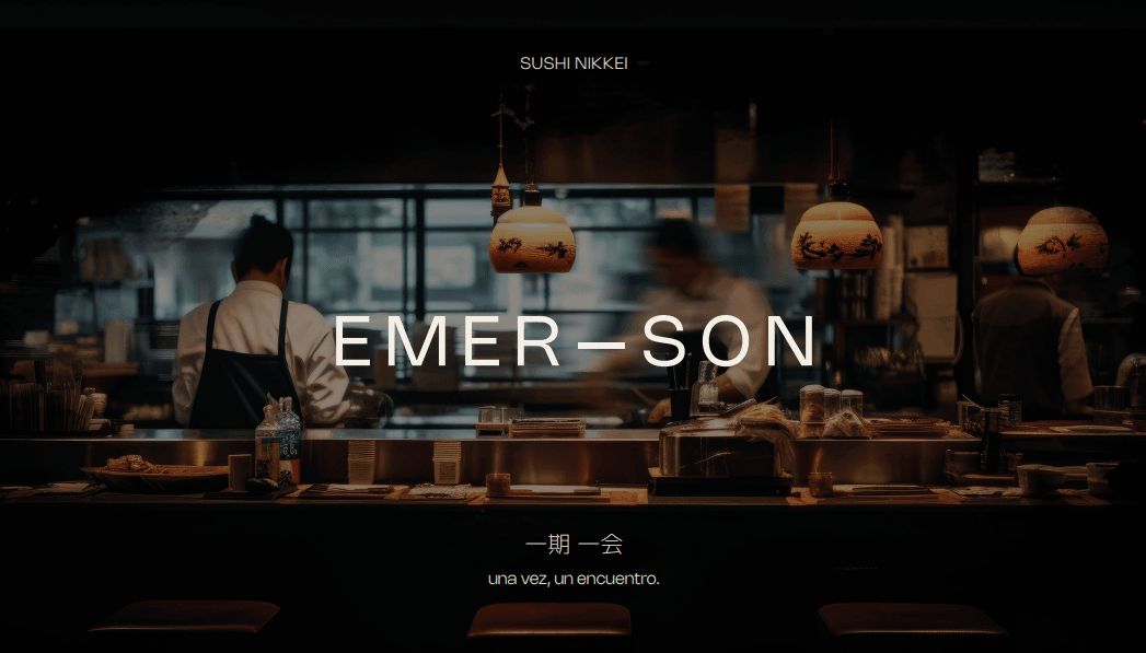 Emer-son Sushi Nikkei Omakase