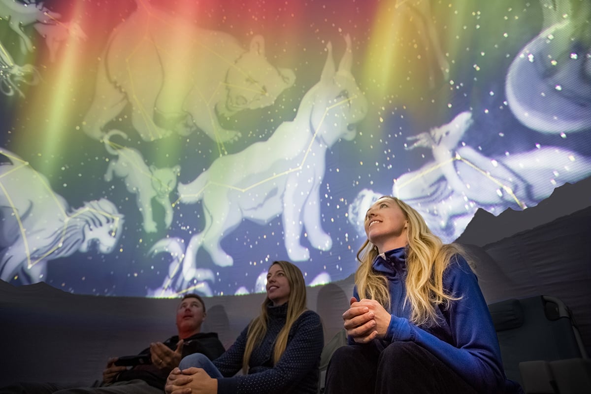 The Jasper Planetarium & dark sky telescope tours