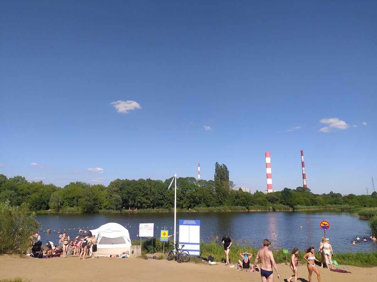 Plaża Jeziorko Czerniakowskie