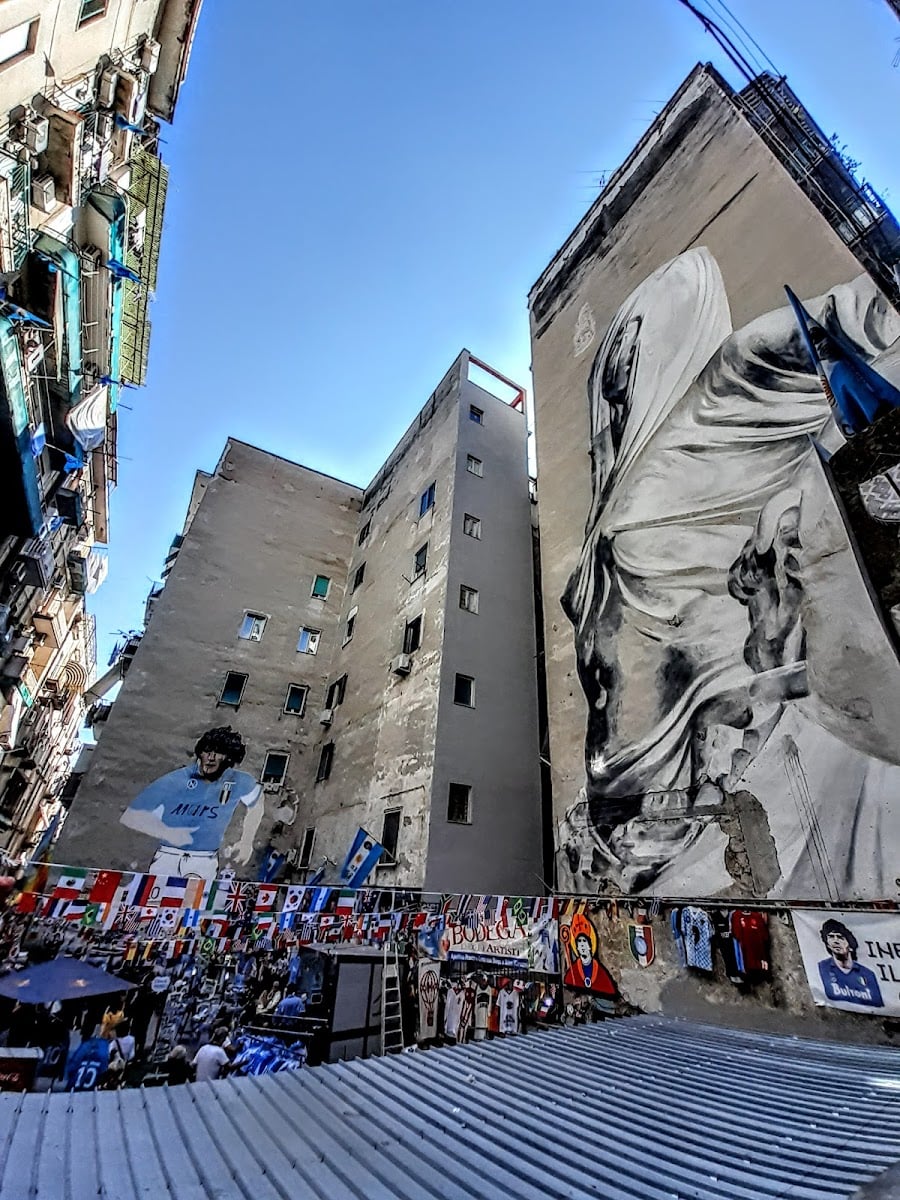 Murale Diego Armando Maradona - Quartieri Spagnoli