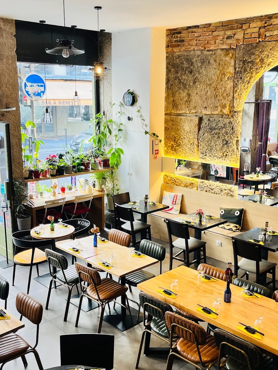 Komé Izakaya ｜restaurant sushi - ramen - saké - cocktails - 🏫Lyon 1er
🍙restaurant japonais