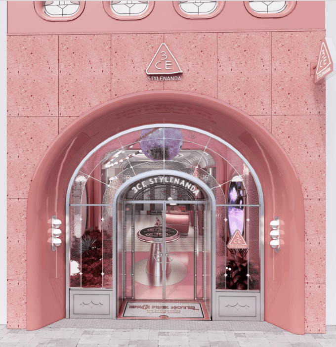 3CE PINK SPACE HOTEL (STYLENANADA) - Myeongdong 8-gil