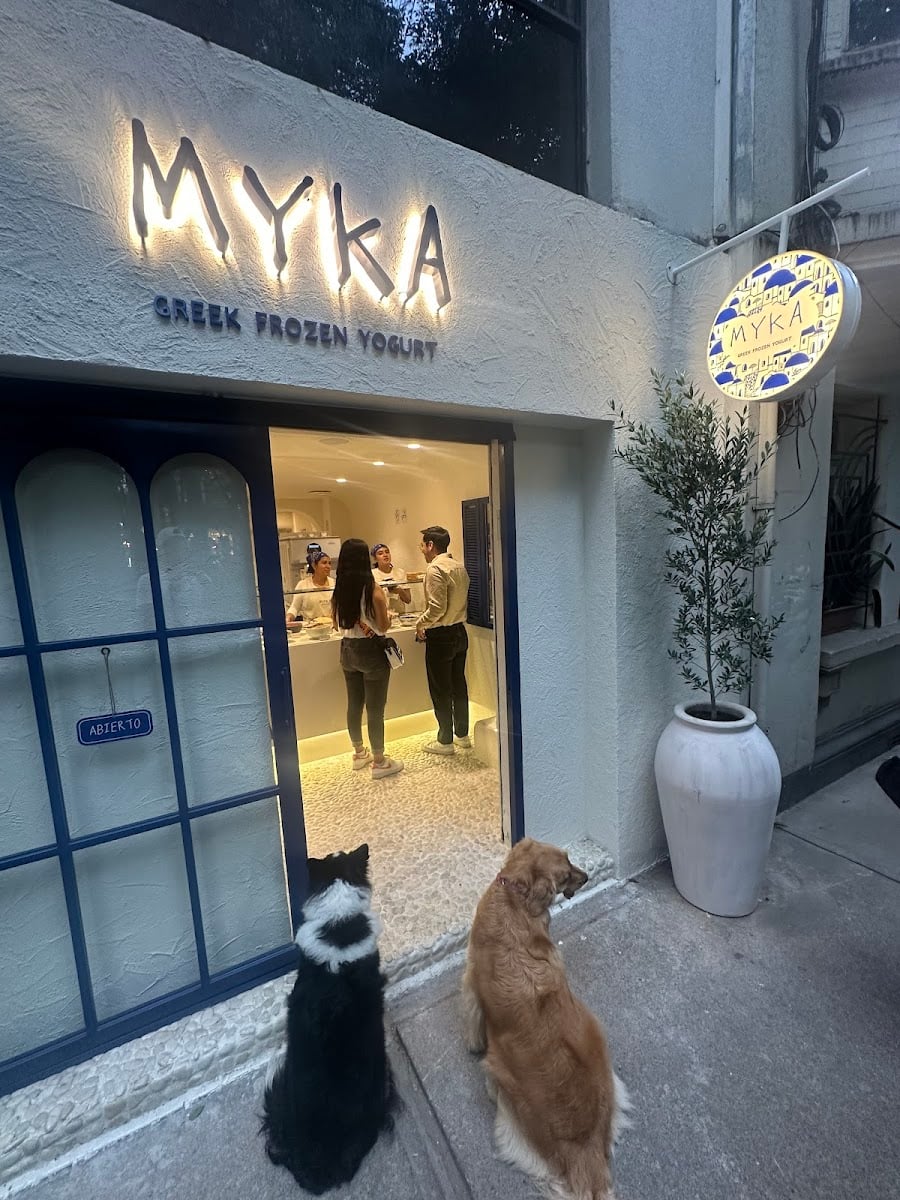 Myka Greek Frozen Yogurt - Helado de Yougurt Griego