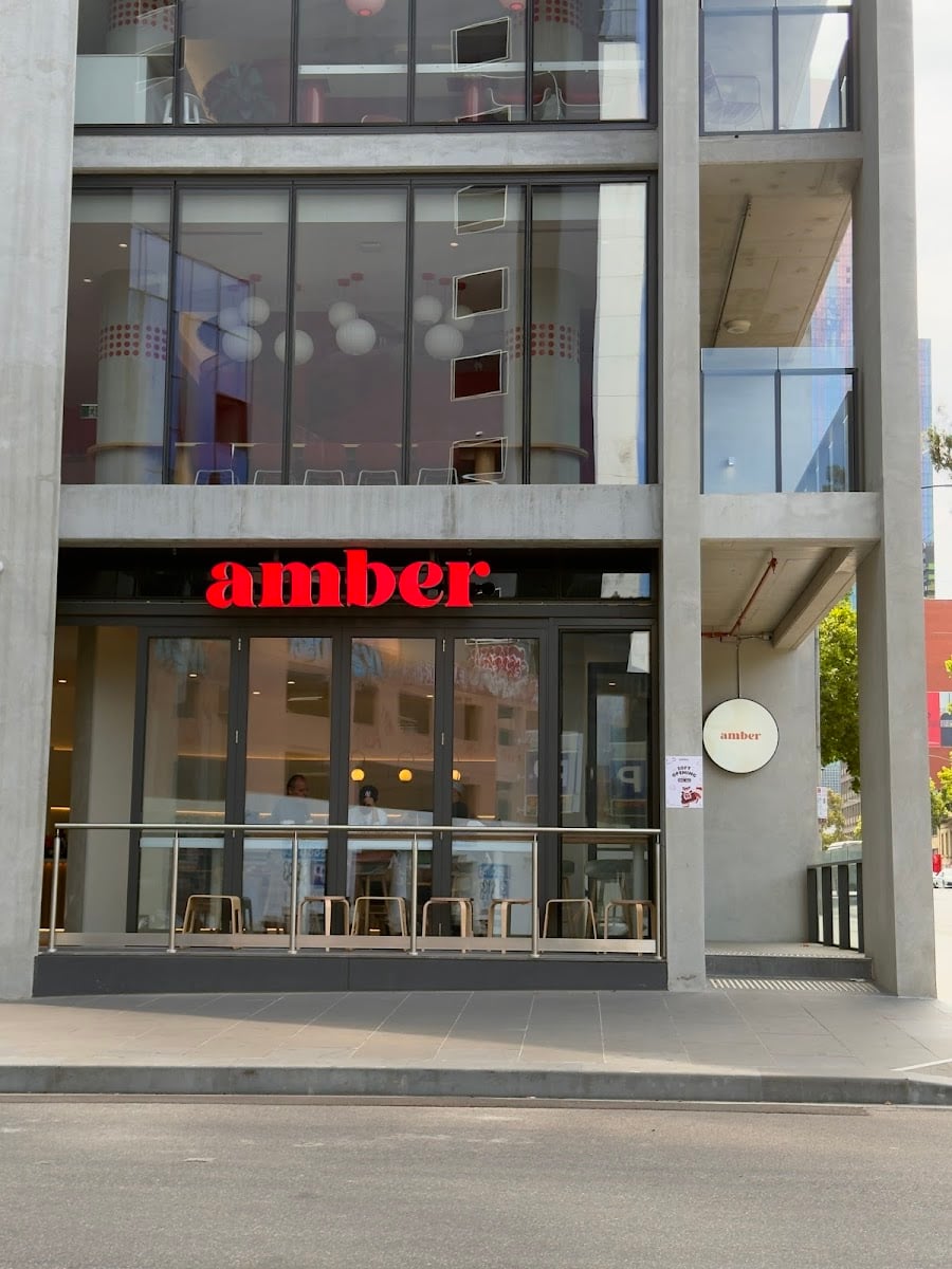 Amber Melbourne Cafe - thai tea