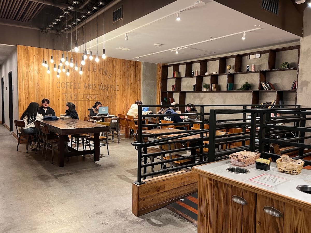Caffe Bene - A cozy cafe with ample seating, outlets, and fast WiFi